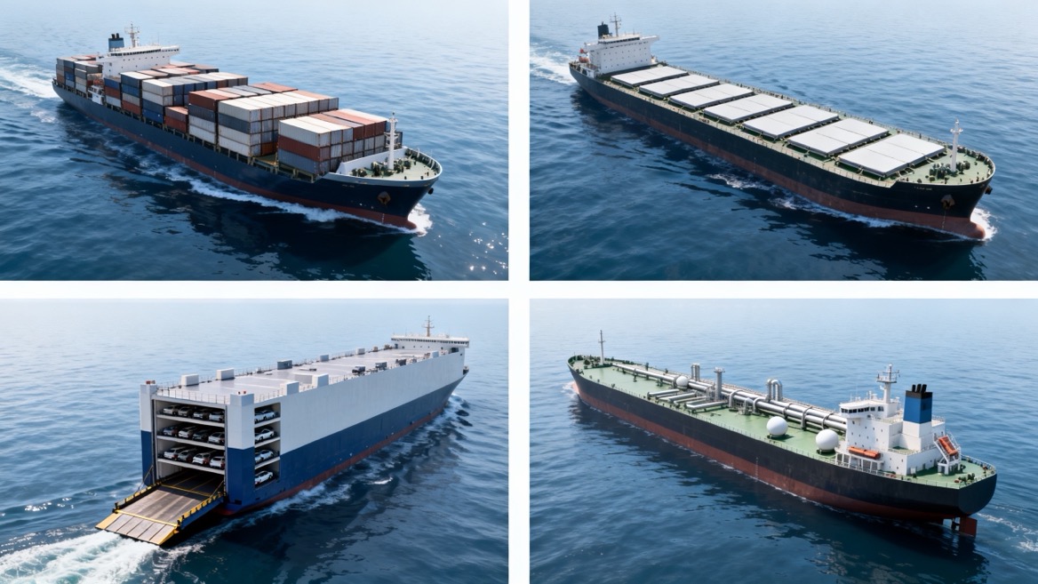 Tipos de buques de carga: guía práctica del transporte marítimo de China a América Latina-Hyde (Guangzhou) International Logistics Group Co.,Ltd Tipos de buques de carga: guía práctica del transporte marítimo de China a América Latina-Hyde (Guangzhou) International Logistics Group Co.,Ltd